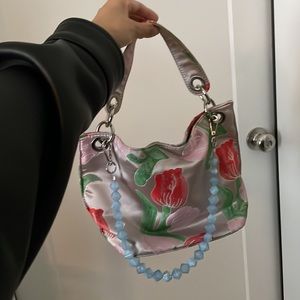 Hvisk Neat Tulip Bag + Crystal Handle baby blue